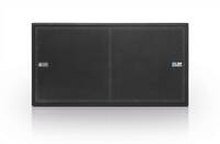 ACTIVE 2X18" SUBWOOFER WITH HORNLOADED REFLEXTUNNEL, 3000 W/RMS, 2X18" WOOFER, 141 DB SPL